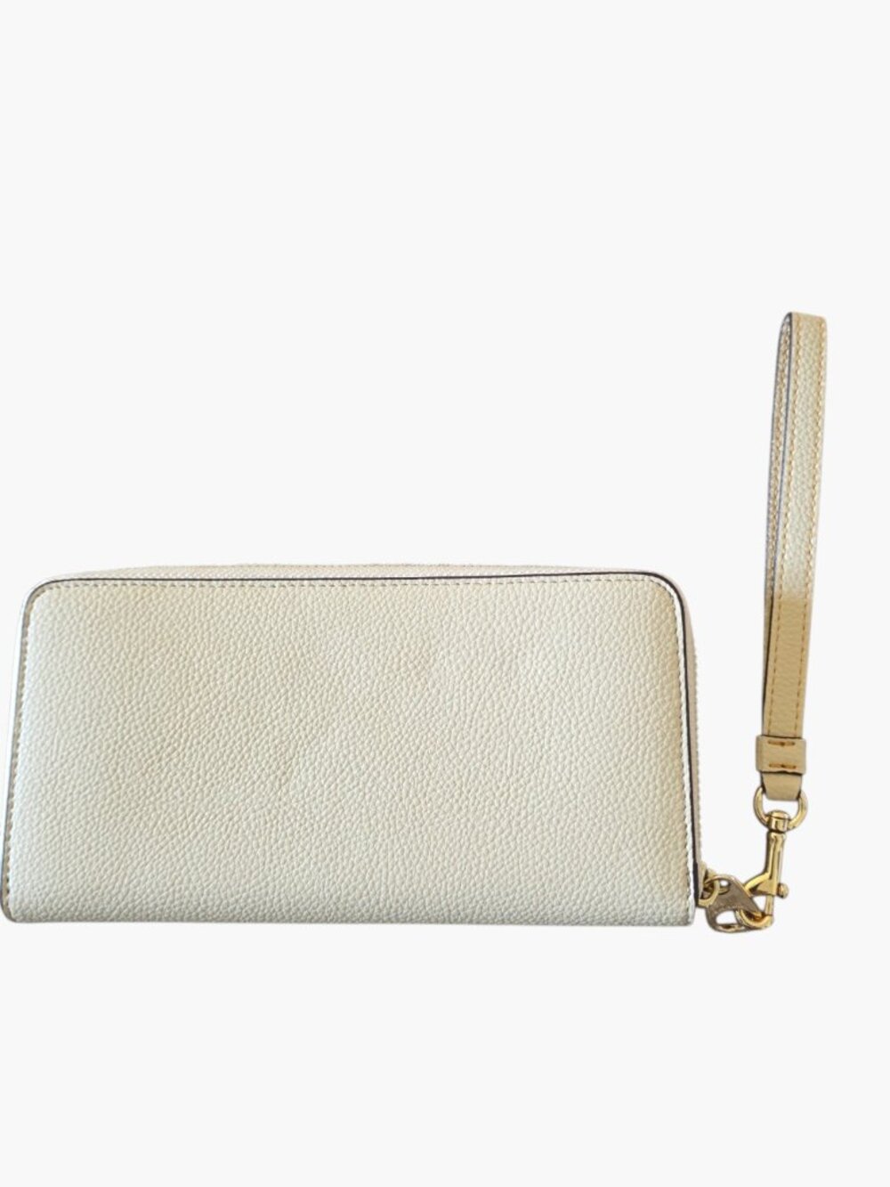 Coach x Peanuts Snoopy Long Zip Around Wallet Ivory Leather NWOT Wristlet - Picture 6 of 16